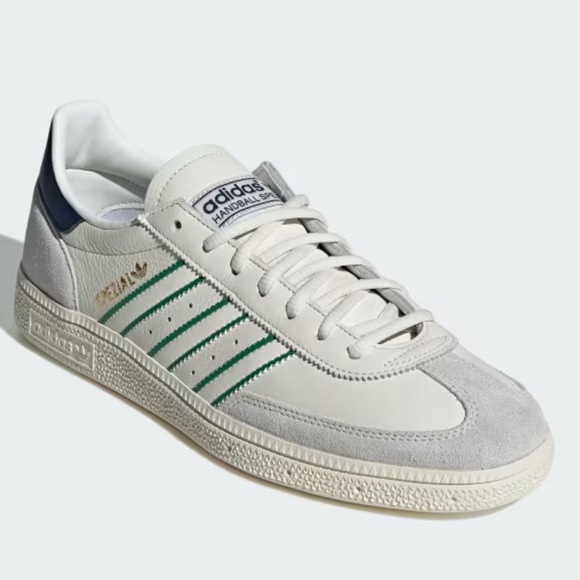 adidas Handball Spezial Core White / Green / Night Indigo - Picture 2 of 13